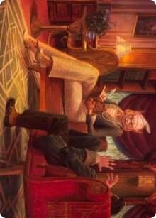 Phabine Bosss Confidant Art Card 46 (Art Series: Streets of New Capenna)  | Good Games Adelaide SA