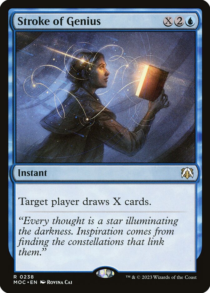 Stroke of Genius 238 (Commander: March of the Machine)  | Good Games Adelaide SA
