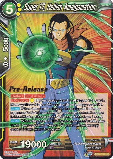 Super 17, Hellish Amalgamation (BT14-113) [Cross Spirits Prerelease Promos] | Good Games Adelaide SA