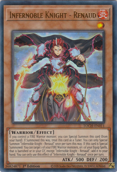 Infernoble Knight - Renaud [TOCH-EN011] Ultra Rare | Good Games Adelaide SA