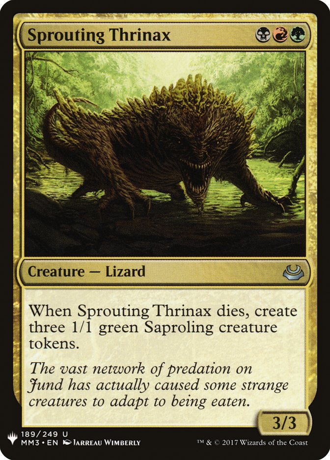 Sprouting Thrinax [Mystery Booster] | Good Games Adelaide SA