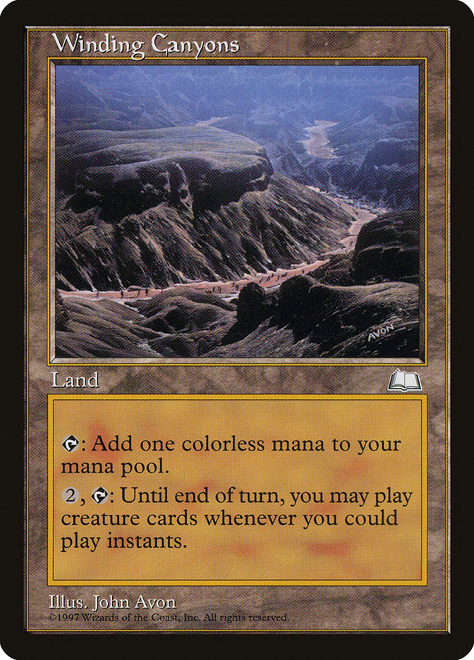 Winding Canyons [Weatherlight] | Good Games Adelaide SA