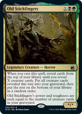 Old Stickfingers 234 (Innistrad: Midnight Hunt)  - Foil | Good Games Adelaide SA