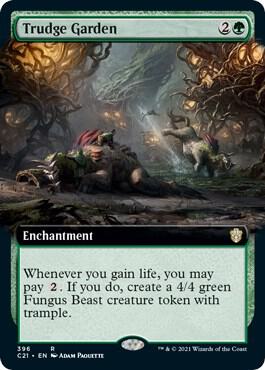 Trudge Garden Extended Art 396 (Commander 2021)  | Good Games Adelaide SA