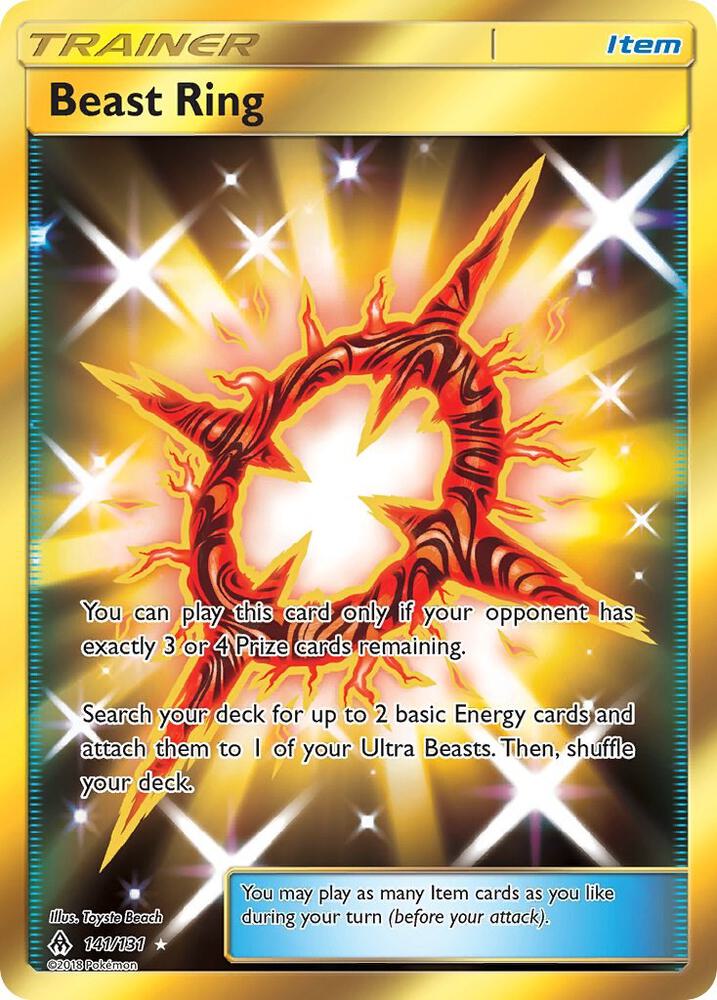 Beast Ring Secret 141/131 (SM - Forbidden Light)  - Holofoil | Good Games Adelaide SA