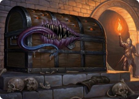 Mimic Art Card [Dungeons & Dragons: Adventures in the Forgotten Realms Art Series] | Good Games Adelaide SA
