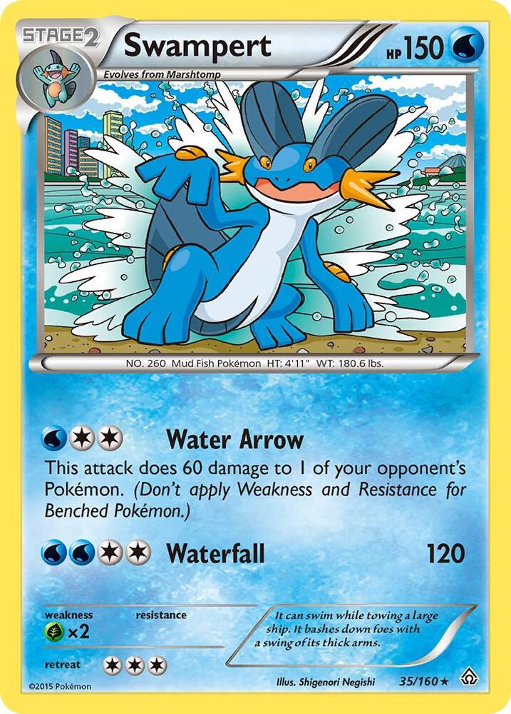 Swampert 35/160 (XY - Primal Clash)  | Good Games Adelaide SA