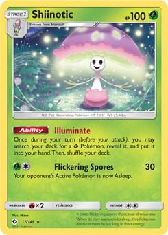 Shiinotic 17 149 SM Base Set 017/149 (Deck Exclusives)  | Good Games Adelaide SA