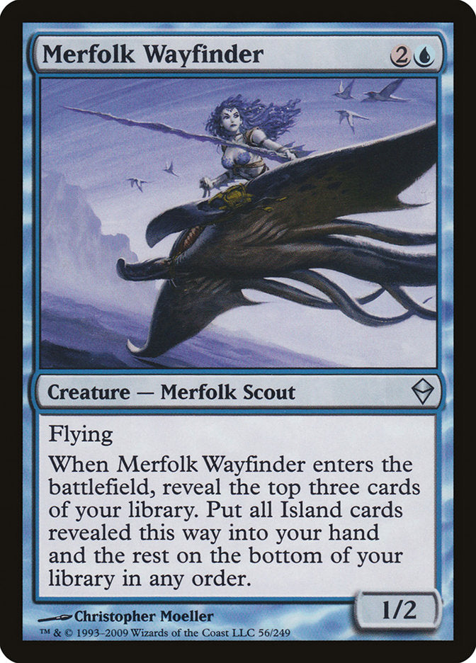 Merfolk Wayfinder [Zendikar] | Good Games Adelaide SA