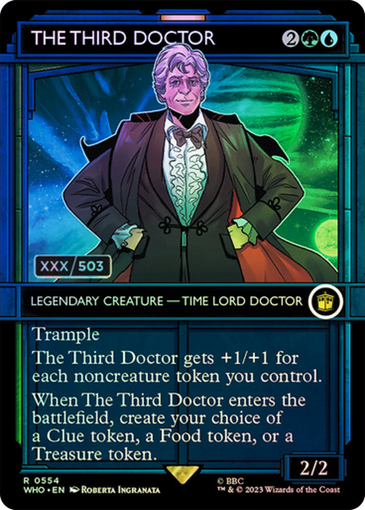 The Third Doctor (Serial Numbered) [Doctor Who] | Good Games Adelaide SA