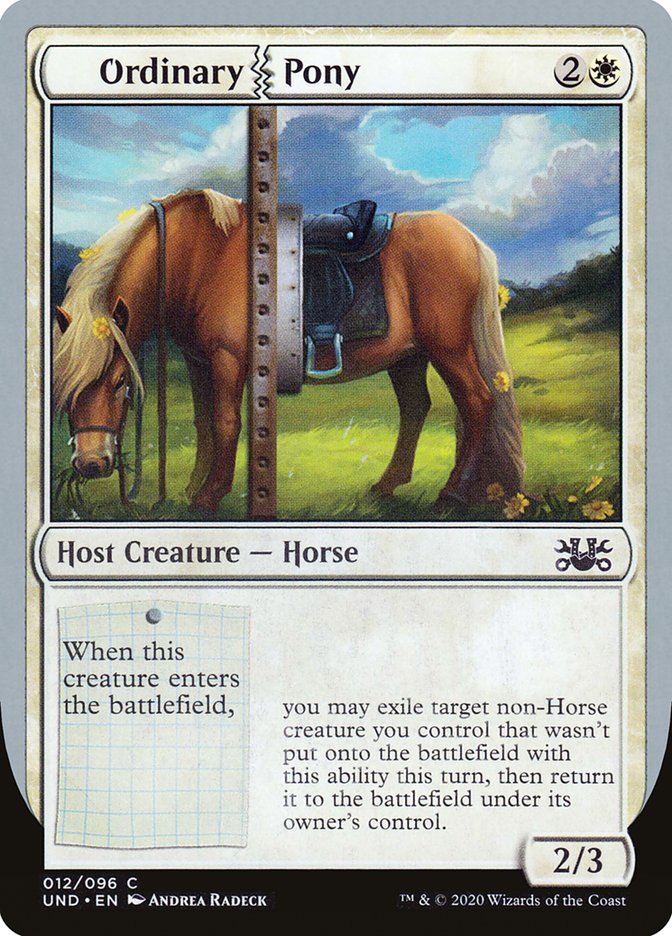Ordinary Pony 12 (Unsanctioned)  | Good Games Adelaide SA