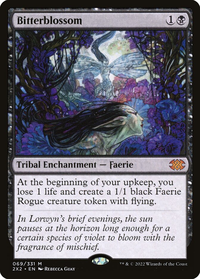 Bitterblossom 69 (Double Masters 2022)  - Foil | Good Games Adelaide SA