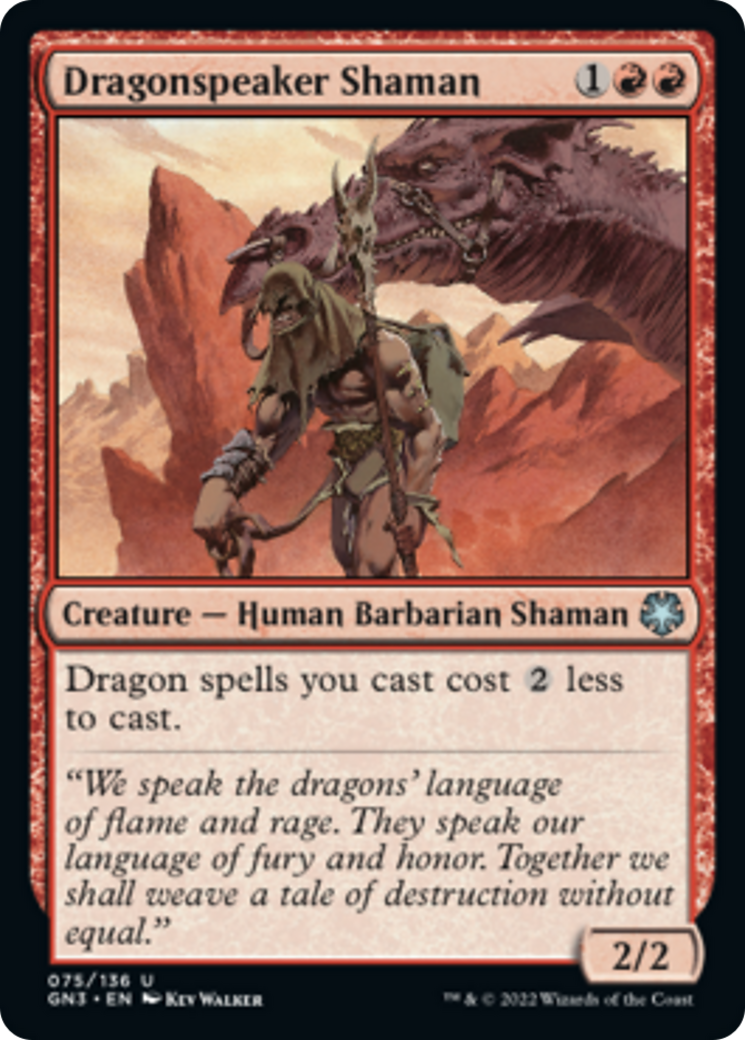 Dragonspeaker Shaman [Game Night: Free-for-All] | Good Games Adelaide SA