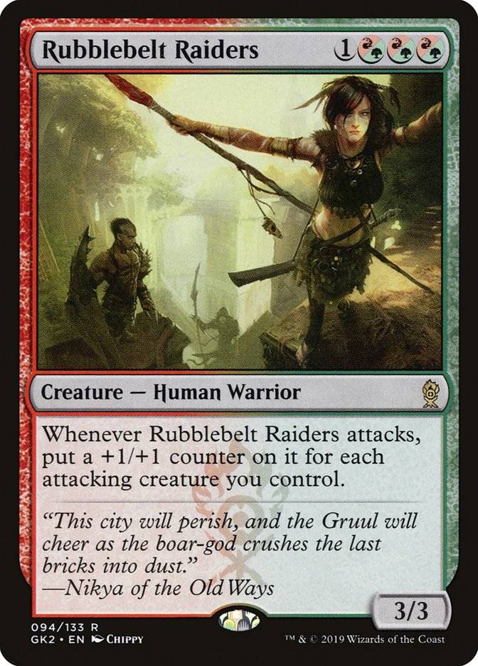 Rubblebelt Raiders [Ravnica Allegiance Guild Kit] | Good Games Adelaide SA