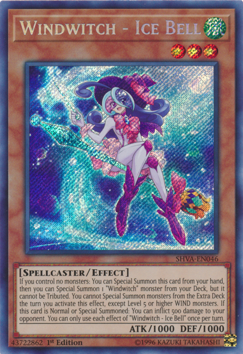 Windwitch - Ice Bell [SHVA-EN046] Secret Rare | Good Games Adelaide SA