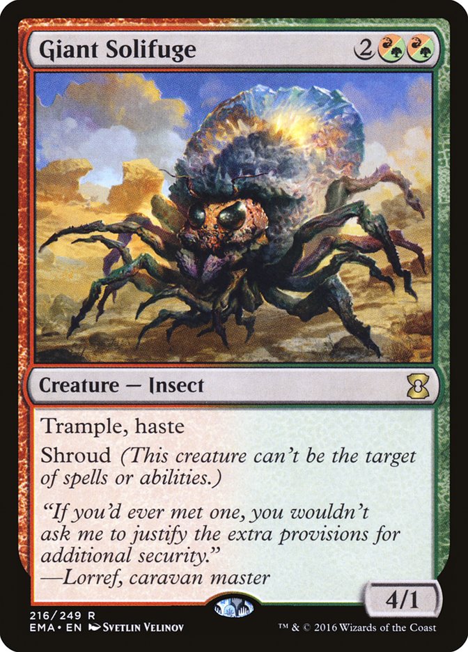 Giant Solifuge 216 (Eternal Masters)  | Good Games Adelaide SA