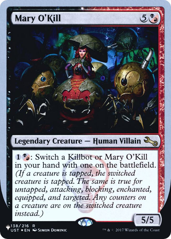 Mary OKill 138/216 (The List Reprints)  - Foil | Good Games Adelaide SA