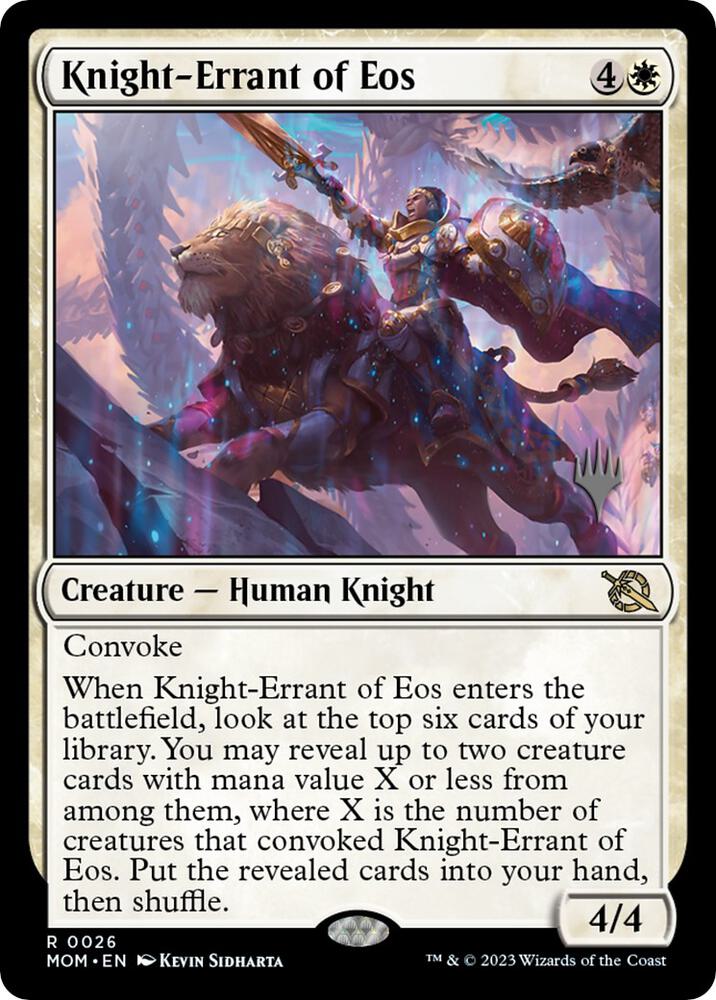 Knight Errant of Eos 26 (Promo Pack: March of the Machine)  | Good Games Adelaide SA
