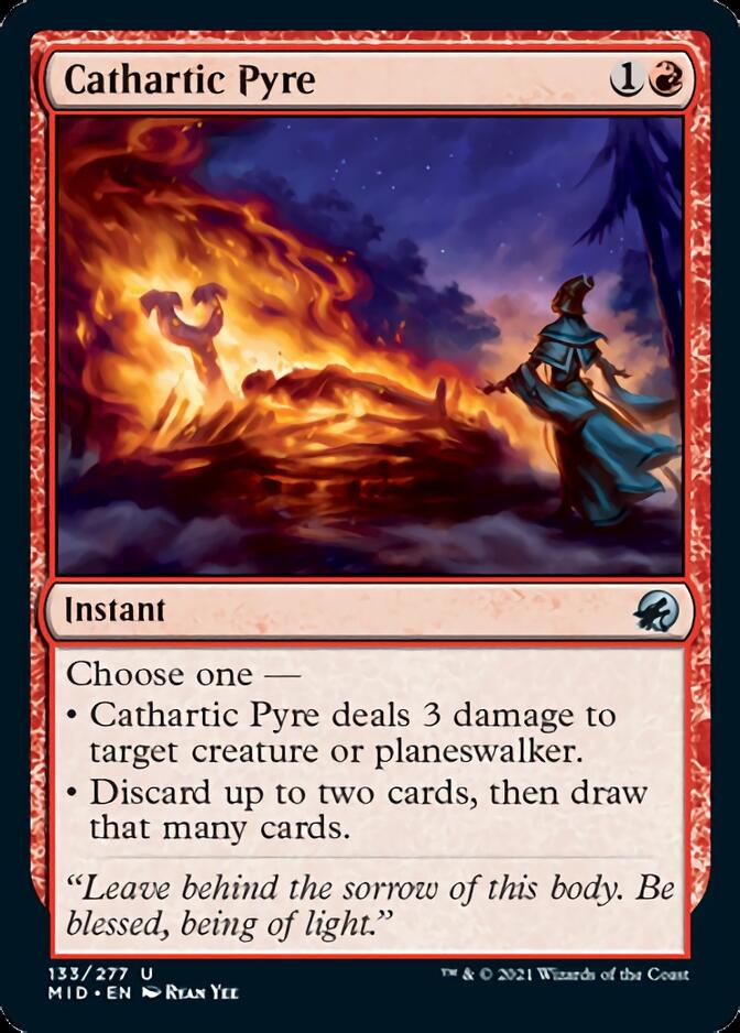 Cathartic Pyre [Innistrad: Midnight Hunt] | Good Games Adelaide SA