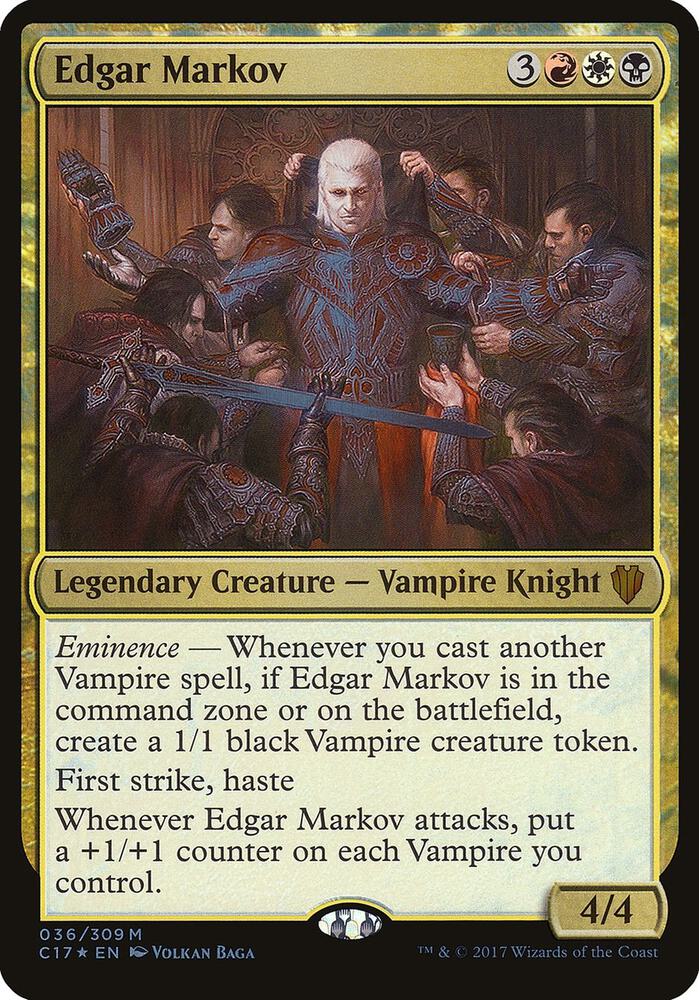 Edgar Markov 36 (Oversize Cards)  - Foil | Good Games Adelaide SA