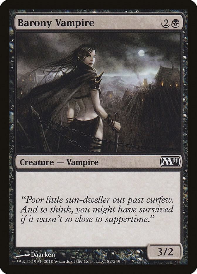 Barony Vampire 82 (Magic 2011 (M11))  | Good Games Adelaide SA