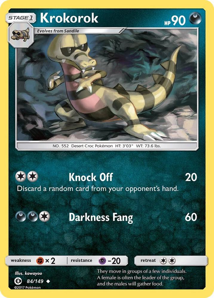 Krokorok 84/149 (SM Base Set)  | Good Games Adelaide SA