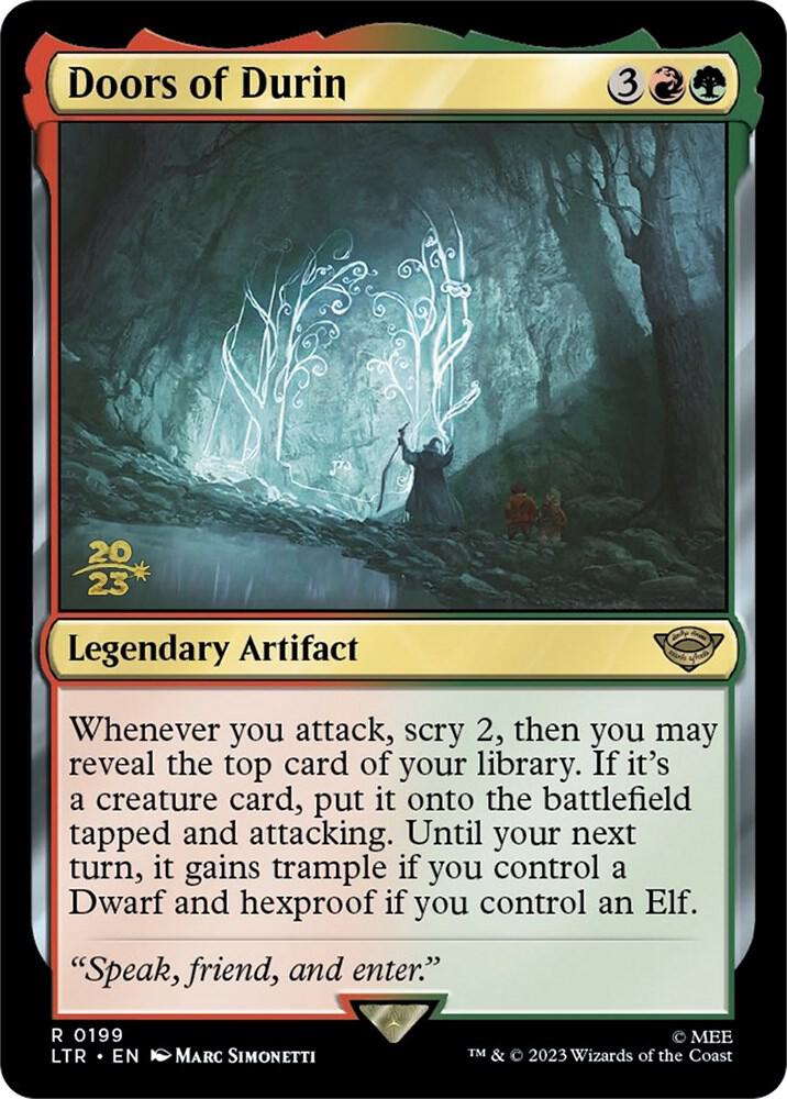Doors of Durin 199 (Prerelease Cards)  - Foil | Good Games Adelaide SA