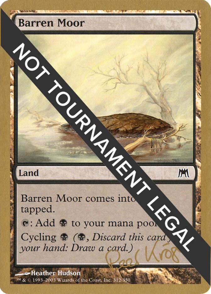Barren Moor 2003 Peer Kroger ONS  (World Championship Decks)  | Good Games Adelaide SA