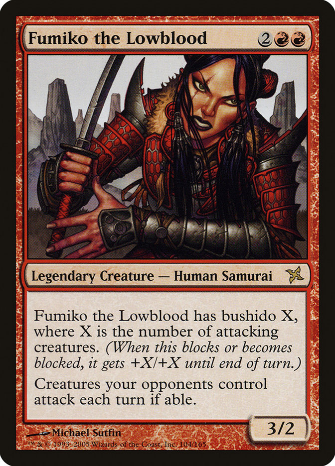 Fumiko the Lowblood [Betrayers of Kamigawa] | Good Games Adelaide SA