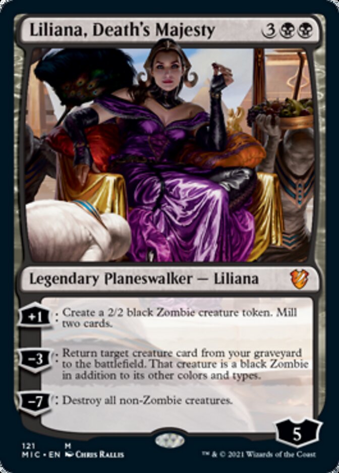 Liliana, Death's Majesty [Innistrad: Midnight Hunt Commander] | Good Games Adelaide SA