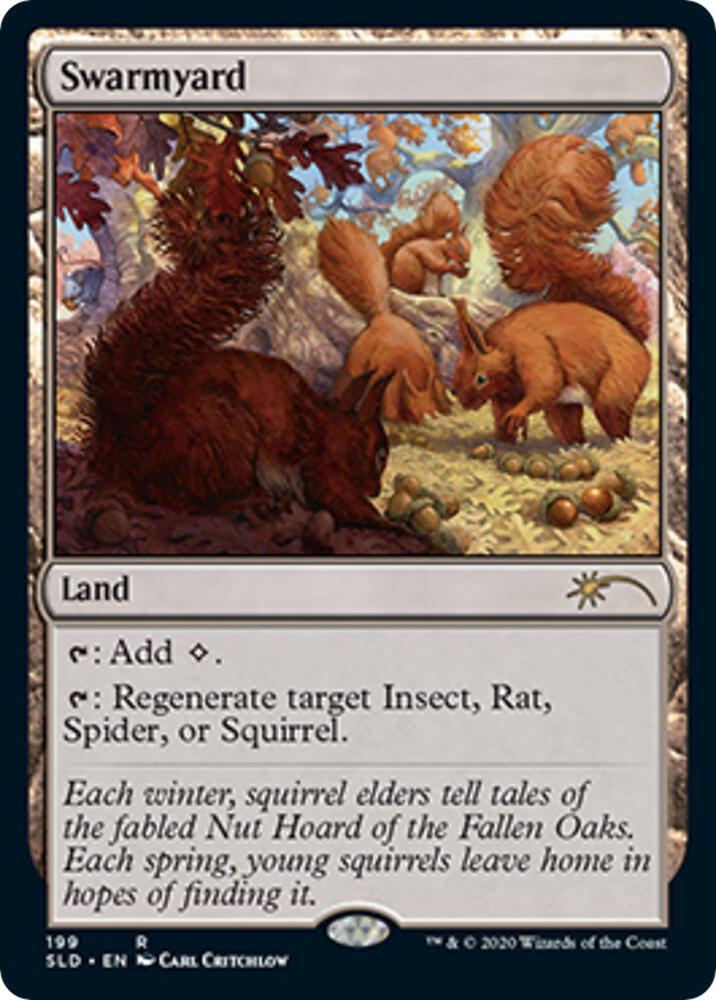 Swarmyard 199 (Secret Lair Drop Series)  - Foil | Good Games Adelaide SA