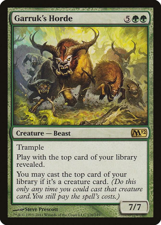 Garruk's Horde 176 (Magic 2012 (M12))  | Good Games Adelaide SA