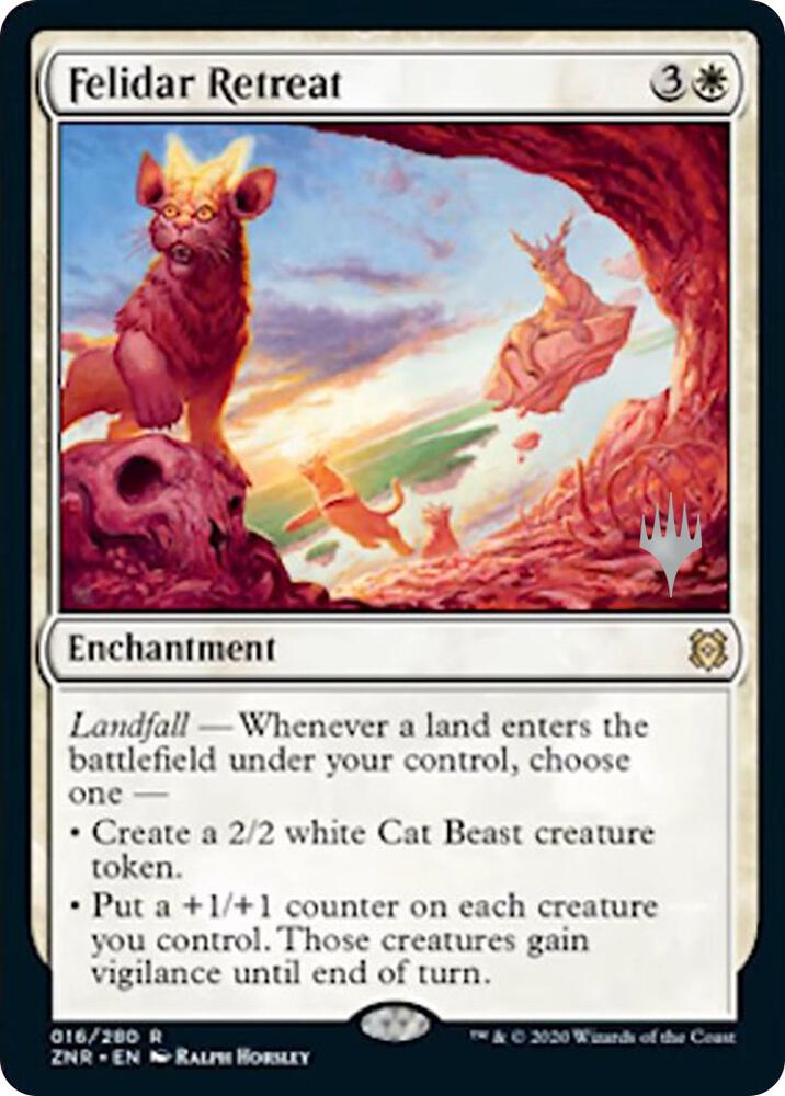 Felidar Retreat 16 (Promo Pack: Zendikar Rising)  | Good Games Adelaide SA