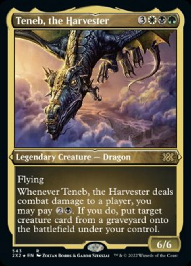 Teneb, the Harvester (Foil Etched) [Double Masters 2022] | Good Games Adelaide SA