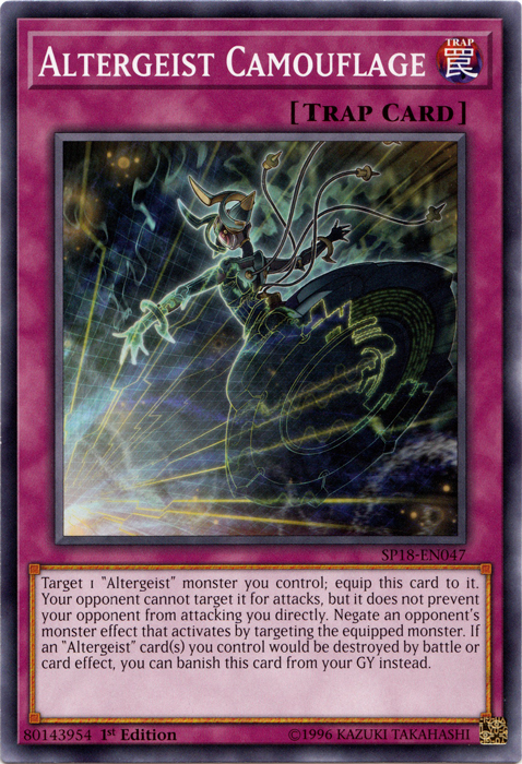 Altergeist Camouflage [SP18-EN047] Common | Good Games Adelaide SA