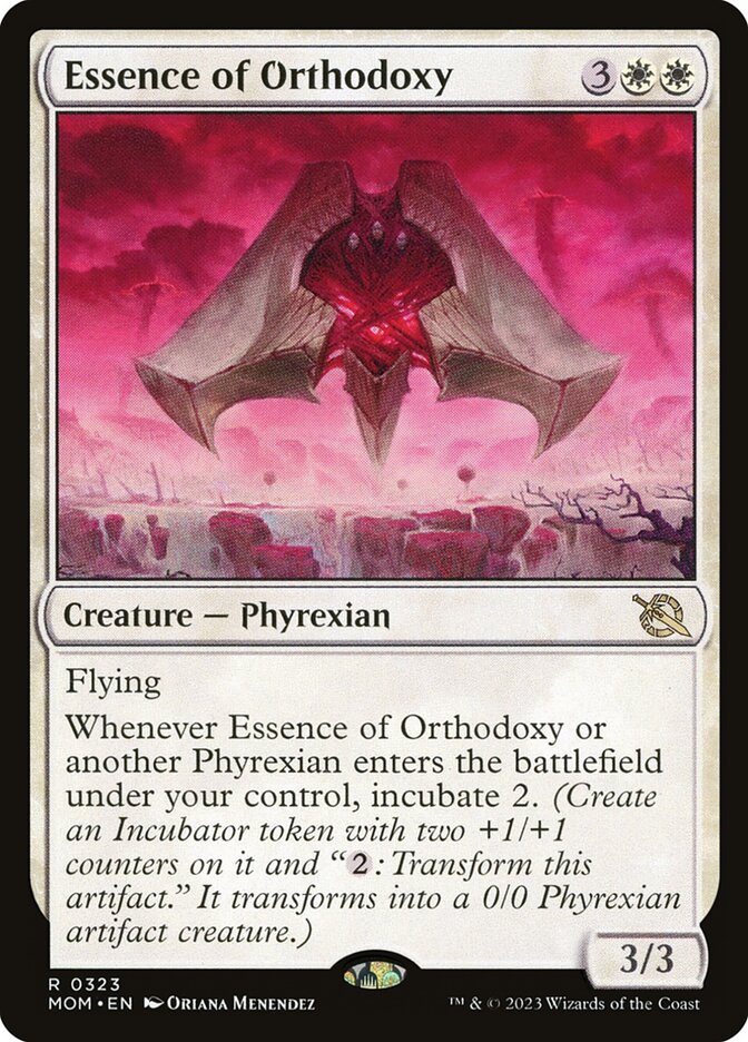 Essence of Orthodoxy 323 (March of the Machine)  - Foil | Good Games Adelaide SA