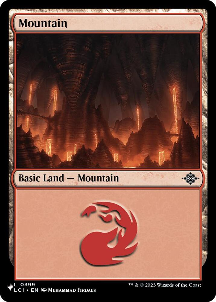 Mountain LCI 399 (The List Reprints)  | Good Games Adelaide SA