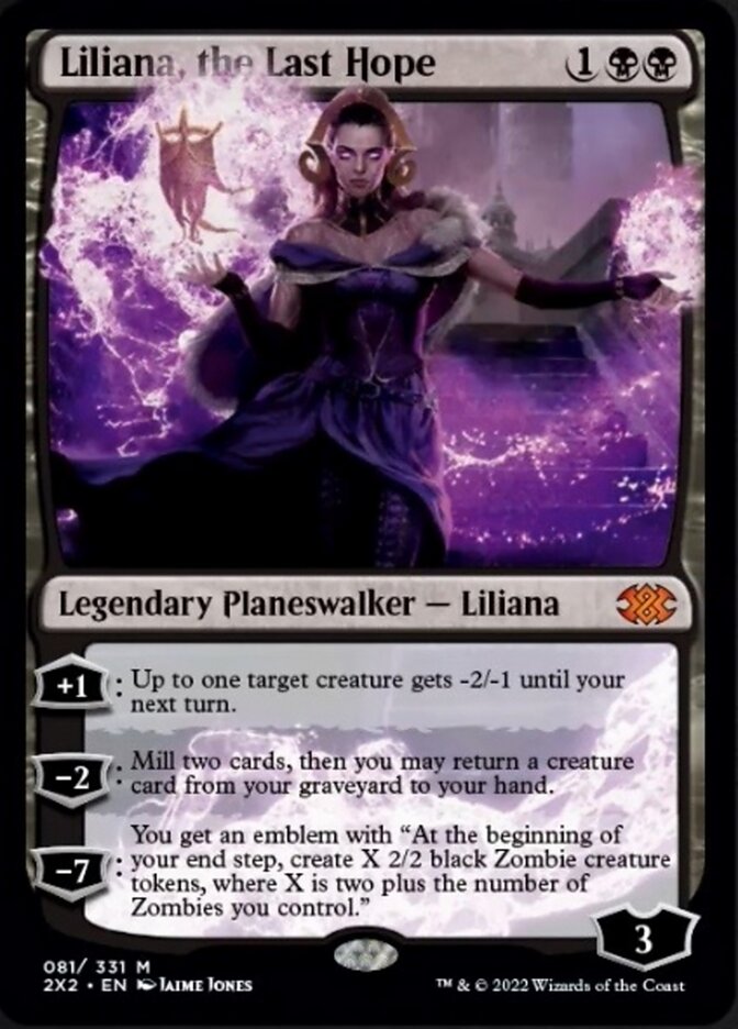 Liliana, the Last Hope [Double Masters 2022] | Good Games Adelaide SA