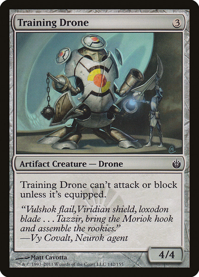 Training Drone 142 (Mirrodin Besieged)  - Foil | Good Games Adelaide SA