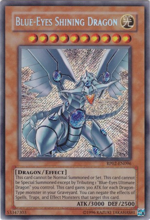 Blue-Eyes Shining Dragon [RP02-EN096] Secret Rare | Good Games Adelaide SA