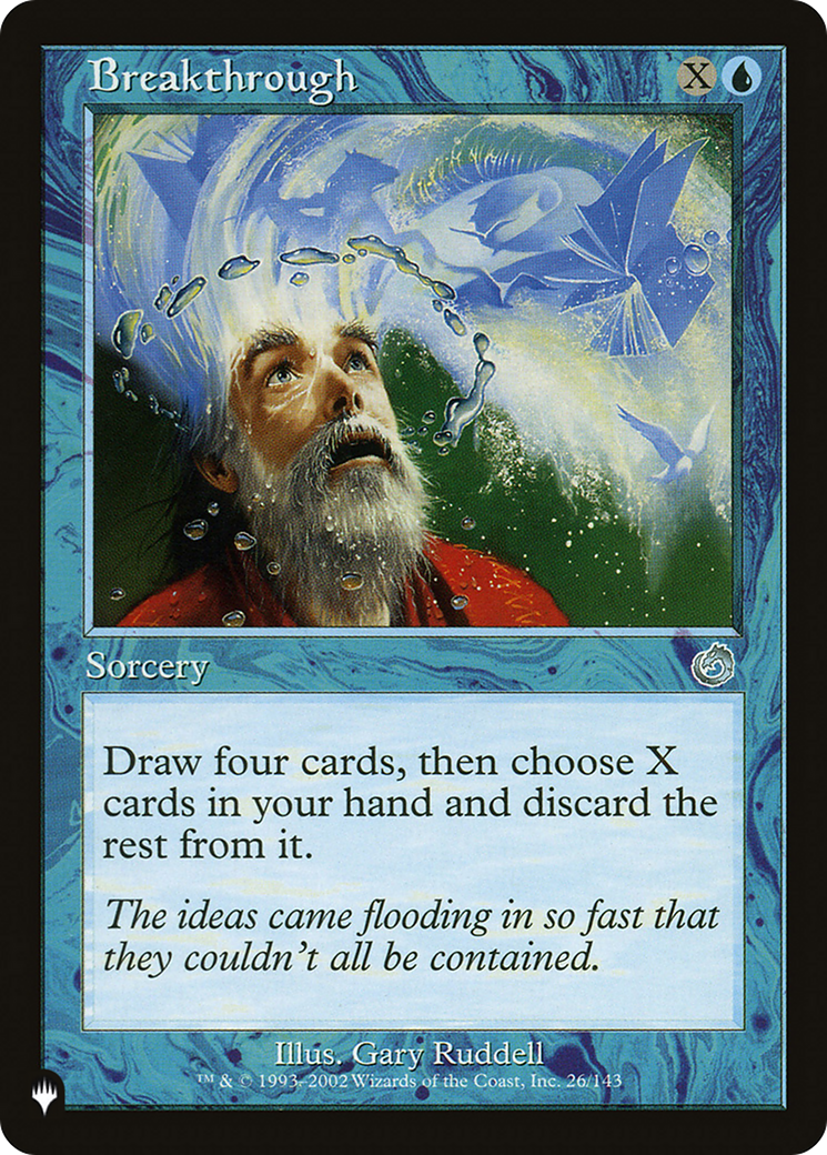 Breakthrough [The List Reprints] | Good Games Adelaide SA