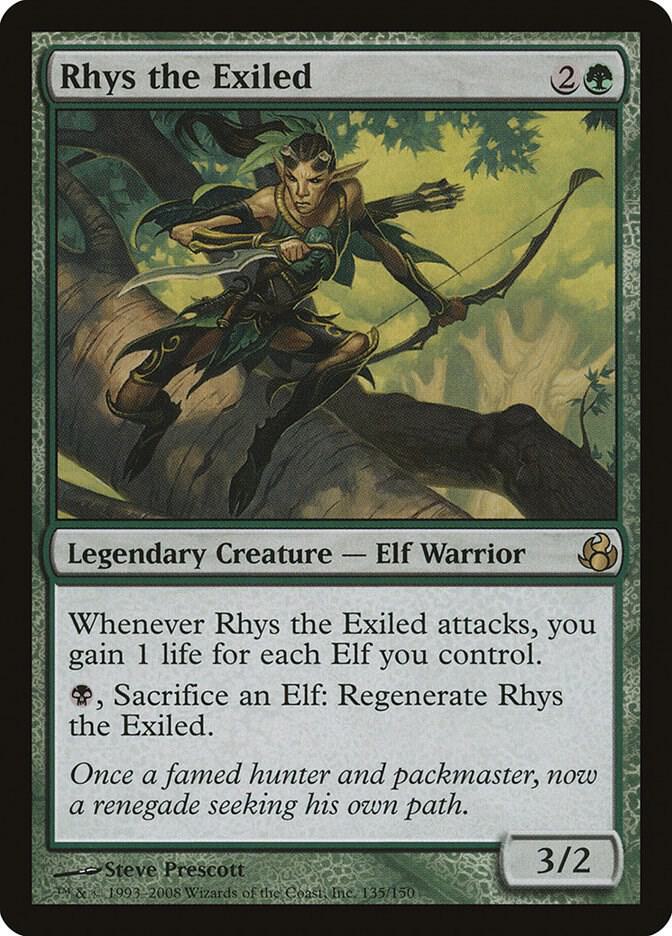 Rhys the Exiled 135 (Morningtide)  - Foil | Good Games Adelaide SA