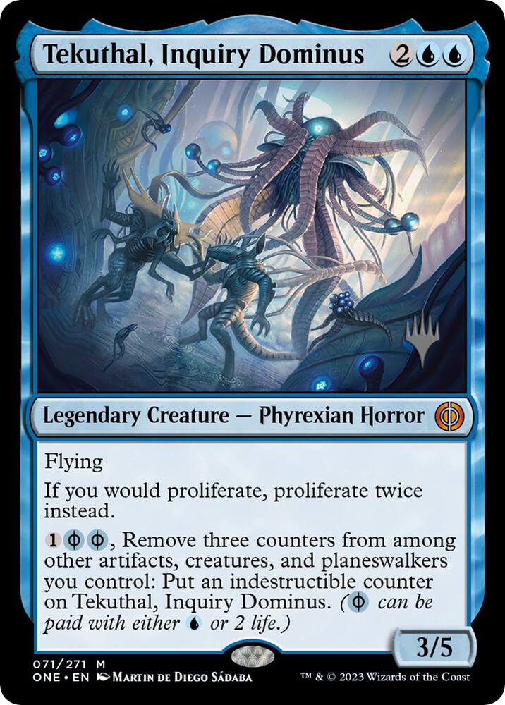 Tekuthal Inquiry Dominus 71 (Promo Pack: Phyrexia: All Will Be One)  | Good Games Adelaide SA