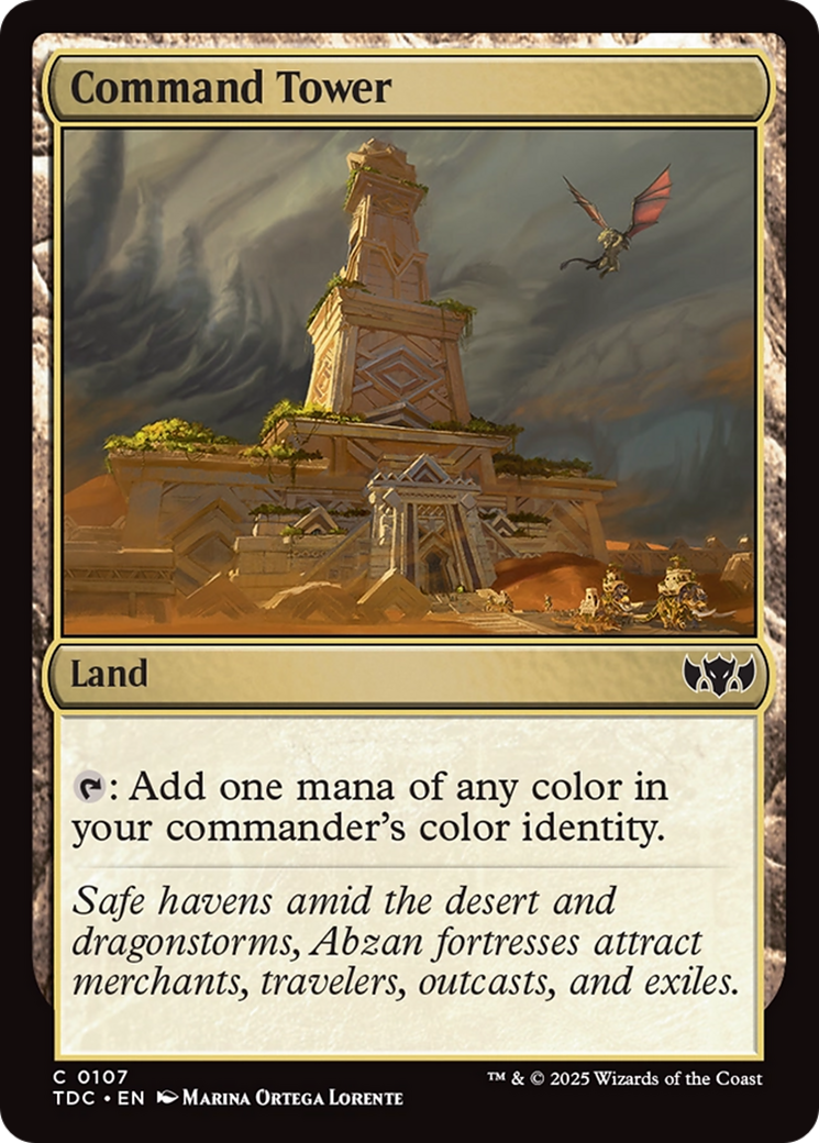 Command Tower [Tarkir: Dragonstorm Commander] | Good Games Adelaide SA