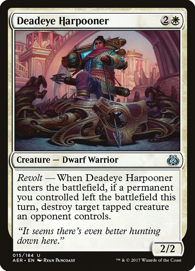 Deadeye Harpooner [Aether Revolt] | Good Games Adelaide SA