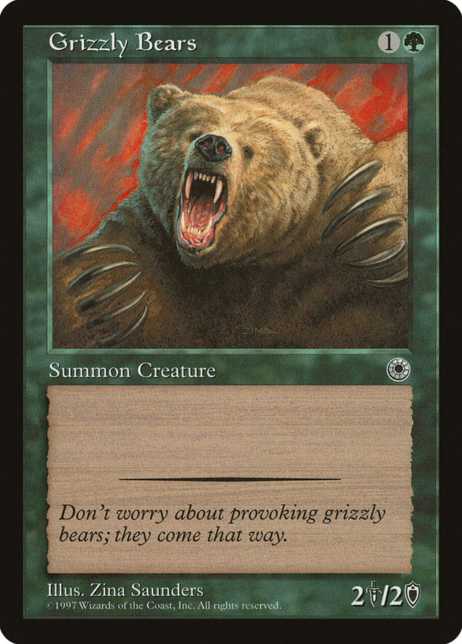 Grizzly Bears [Portal] | Good Games Adelaide SA