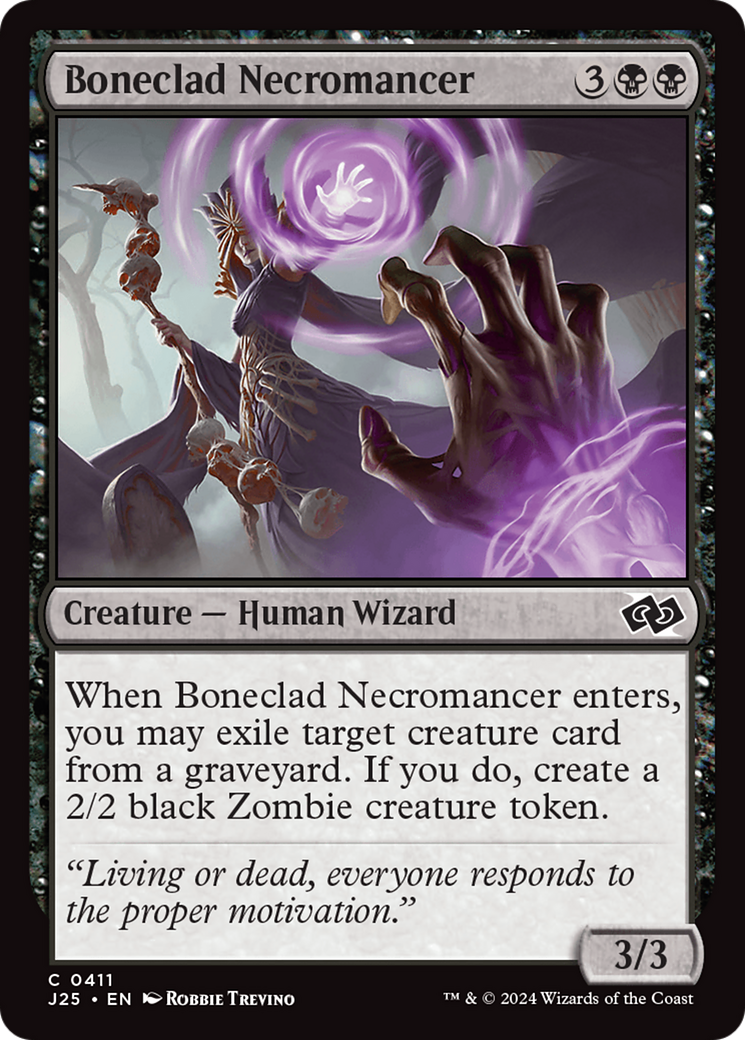 Boneclad Necromancer [Foundations Jumpstart] | Good Games Adelaide SA