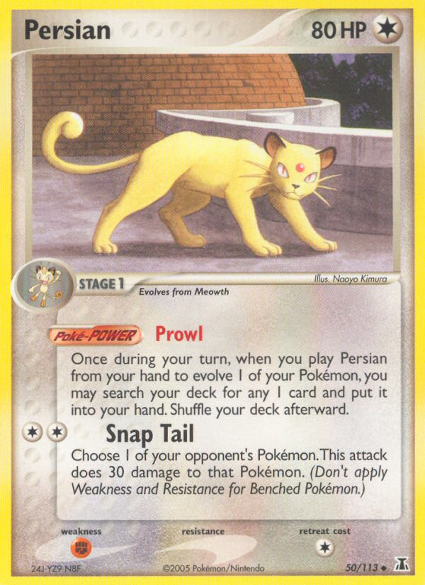 Persian (50/113) [EX: Delta Species] | Good Games Adelaide SA