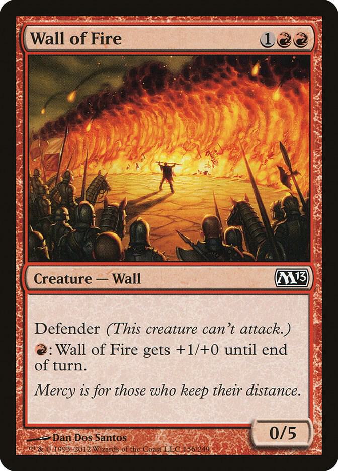 Wall of Fire 156 (Magic 2013 (M13))  | Good Games Adelaide SA