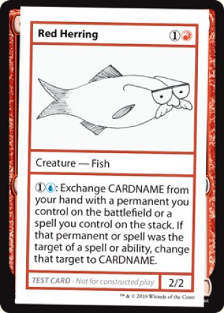 Red Herring (2021 Edition) [Mystery Booster Playtest Cards] | Good Games Adelaide SA